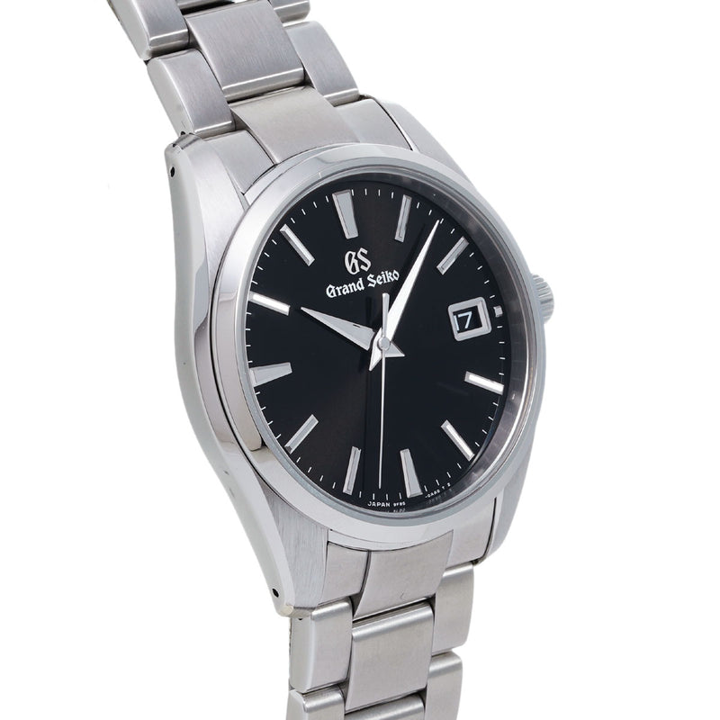 SEIKO セイコー グランドセイコー ヘリテージコレクション SBGP011 メンズ SS 腕時計 自動巻き ブラック文字盤 Aランク 中古 銀蔵