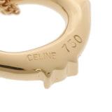 CELINE セリーヌ マカダム ダイヤ - レディース K18イエローゴールド ネックレス Aランク 中古 銀蔵