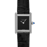 CARTIER カルティエ タンクマスト WSTA0071 レディース SS/アリゲーター 腕時計 クォーツ Aランク 中古 銀蔵