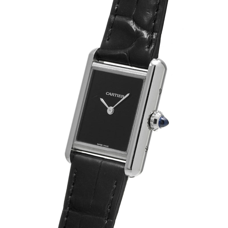 CARTIER カルティエ タンクマスト WSTA0071 レディース SS/アリゲーター 腕時計 クォーツ Aランク 中古 銀蔵