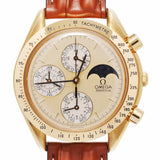 オメガ スピードマスター スイス建国700周年 日本限定50本 3650.1 ゴールド メンズ 腕時計 自動巻き 中古 銀蔵