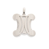 CELINE セリーヌ マカダム レディース K18ホワイトゴールド ペンダントトップ Aランク 中古 銀蔵