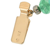 TASAKI タサキ 田崎 TASAKI パール エメラルド ダイヤ0.73ct - レディース K18イエローゴールド ネックレス Aランク 中古 銀蔵