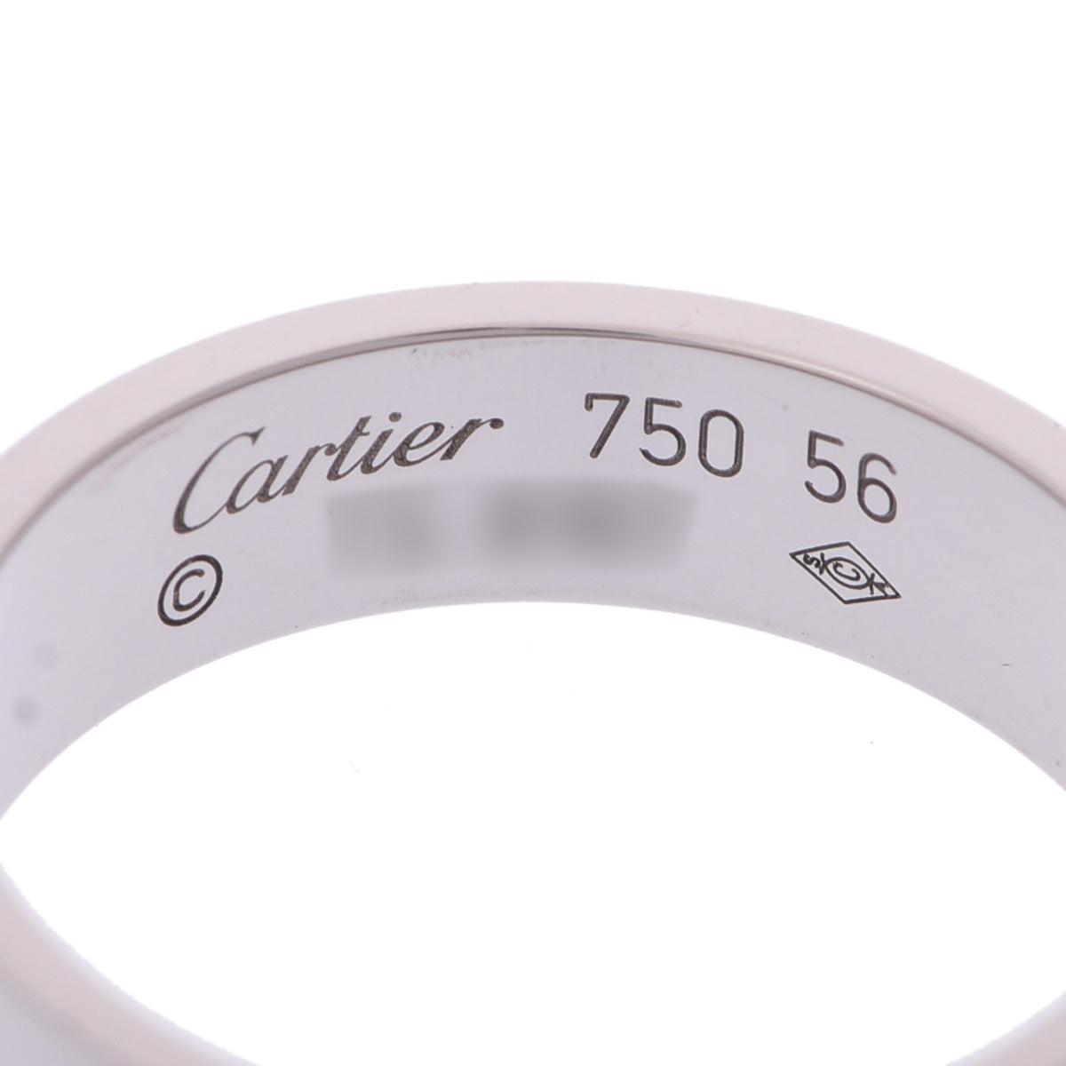 CARTIER カルティエ ラブリング #56 16号 レディース K18ホワイトゴールド リング・指輪 Aランク 中古 - ショッピング販売品