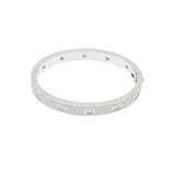 CARTIER カルティエ ラブブレスレット フルダイヤ #16 レディース K18ホワイトゴールド ブレスレット Aランク 中古 銀蔵