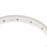 CARTIER カルティエ ラブブレスレット フルダイヤ #16 レディース K18ホワイトゴールド ブレスレット Aランク 中古 銀蔵