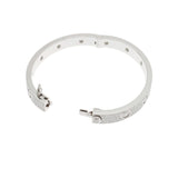 CARTIER カルティエ ラブブレスレット フルダイヤ #16 レディース K18ホワイトゴールド ブレスレット Aランク 中古 銀蔵