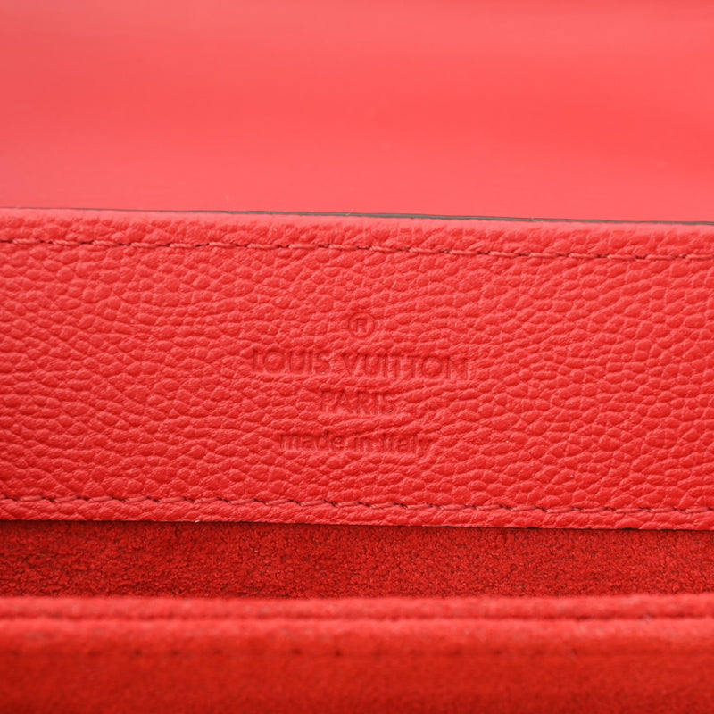 ルイヴィトンヴェリーチェーンバッグ ルビー レディース レザー