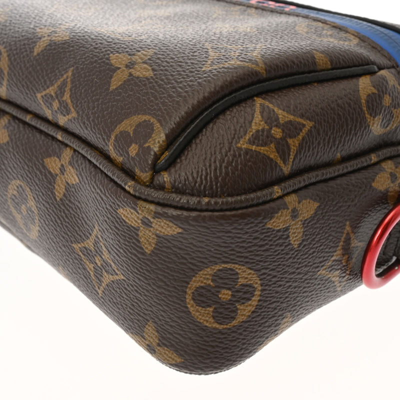 LOUIS VUITTON ルイヴィトン モノグラム パシフィックバムバッグ ブラウン M43828 メンズ モノグラムキャンバス タイガ ボディバッグ Aランク 中古 銀蔵