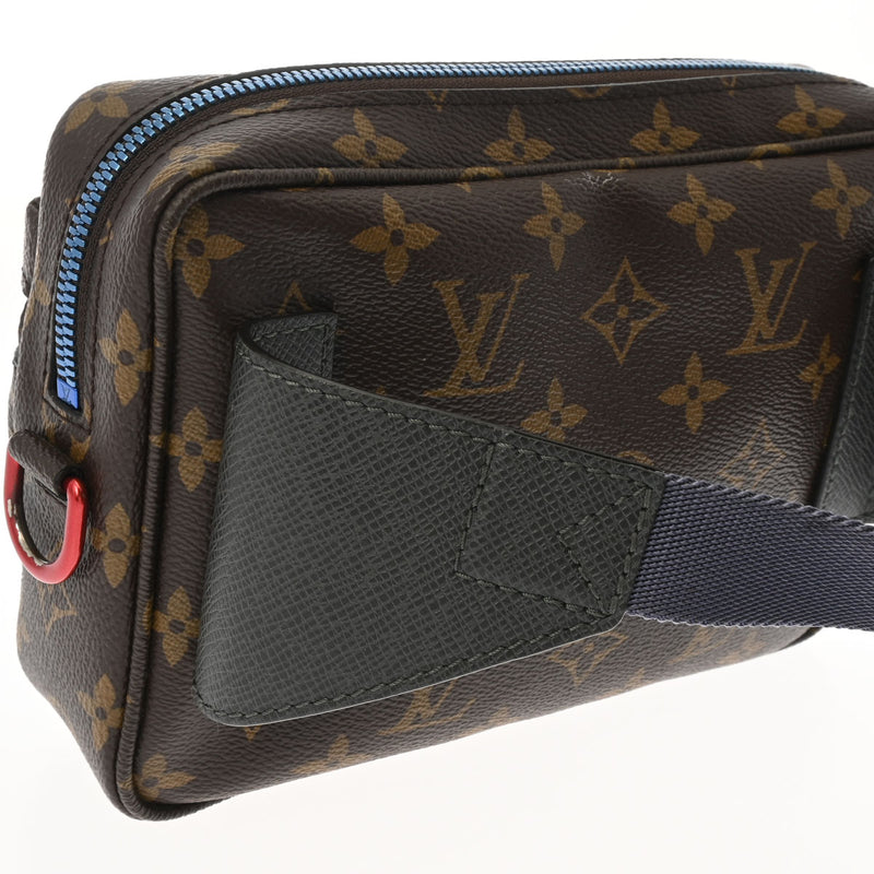 LOUIS VUITTON ルイヴィトン モノグラム パシフィックバムバッグ ブラウン M43828 メンズ モノグラムキャンバス タイガ ボディバッグ Aランク 中古 銀蔵