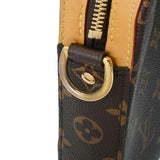 LOUIS VUITTON ルイヴィトン モノグラム ストライプ トリオメッセンジャー NIGOコラボ ブラウン M45965 レディース モノグラムキャンバス ショルダーバッグ Aランク 中古 銀蔵