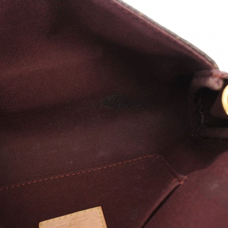 LOUIS VUITTON ルイヴィトン モノグラム フェイボリット PM 2WAY ブラウン M40717 レディース モノグラムキャンバス ショルダーバッグ Bランク 中古 銀蔵