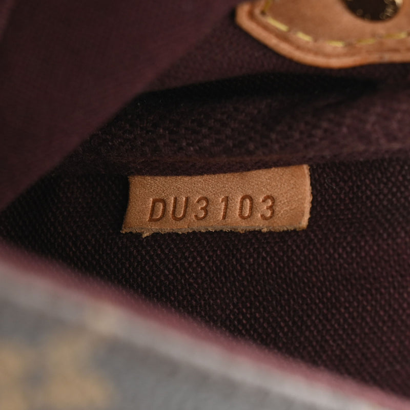 LOUIS VUITTON ルイヴィトン モノグラム フェイボリット PM 2WAY ブラウン M40717 レディース モノグラムキャンバス ショルダーバッグ Bランク 中古 銀蔵