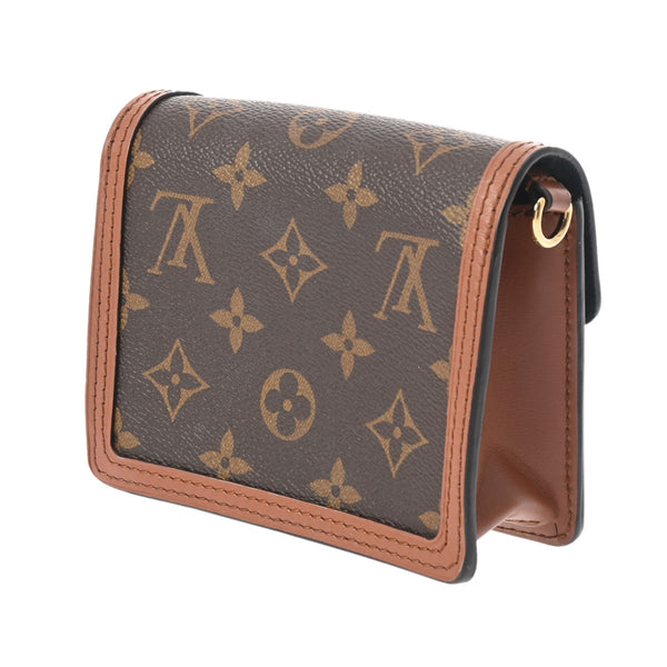 LOUIS VUITTON ルイヴィトン モノグラムリバース ピコ ドーフィーヌ 2WAY ブラウン M82749 レディース モノグラムキャンバス ショルダーバッグ Aランク 中古 銀蔵