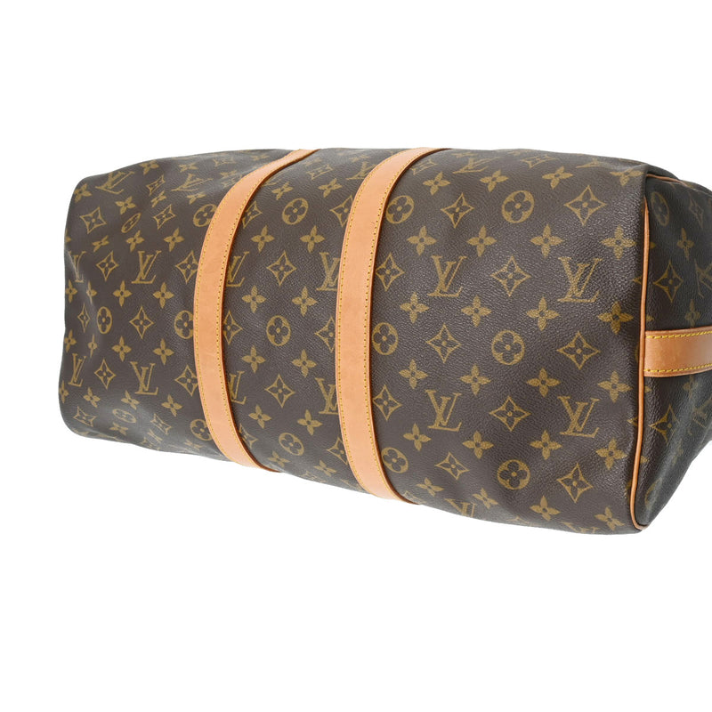 LOUIS VUITTON ルイヴィトン モノグラム キーポル バンドリエール 45 2WAY ブラウン M41418 ユニセックス モノグラムキャンバス ボストンバッグ Bランク 中古 銀蔵