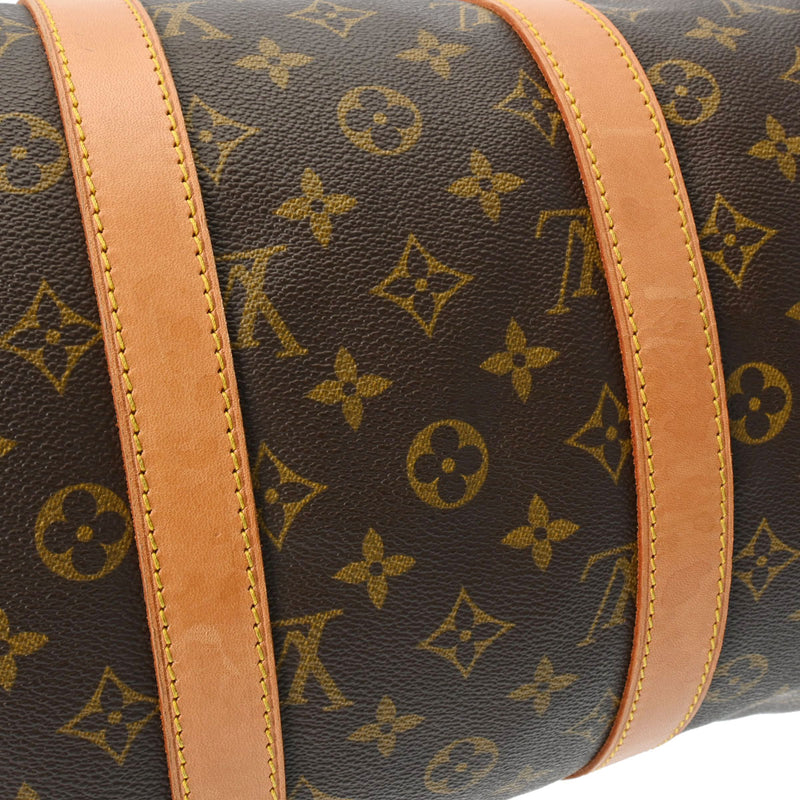 LOUIS VUITTON ルイヴィトン モノグラム キーポル バンドリエール 45 2WAY ブラウン M41418 ユニセックス モノグラムキャンバス ボストンバッグ Bランク 中古 銀蔵