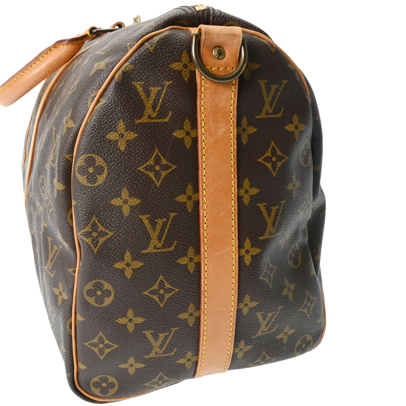 LOUIS VUITTON ルイヴィトン モノグラム キーポル バンドリエール 45 2WAY ブラウン M41418 ユニセックス モノグラムキャンバス ボストンバッグ Bランク 中古 銀蔵