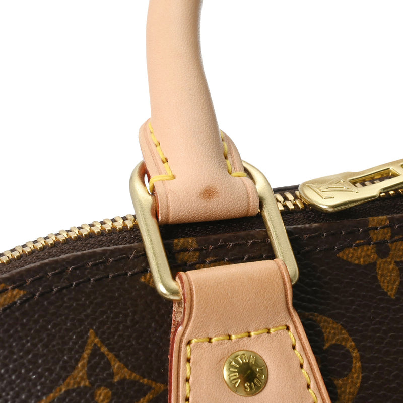 LOUIS VUITTON ルイヴィトン モノグラム アルマ ブラウン M51130 レディース モノグラムキャンバス ハンドバッグ Aランク 中古 銀蔵