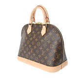 LOUIS VUITTON ルイヴィトン モノグラム アルマ ブラウン M51130 レディース モノグラムキャンバス ハンドバッグ Aランク 中古 銀蔵