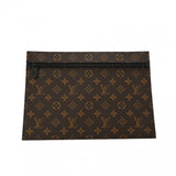 LOUIS VUITTON ルイヴィトン モノグラム マカサー ウィークエンド トートPM 2WAY ブラウン/黒 M45734 メンズ モノグラムマカサー トートバッグ 新同 中古 銀蔵