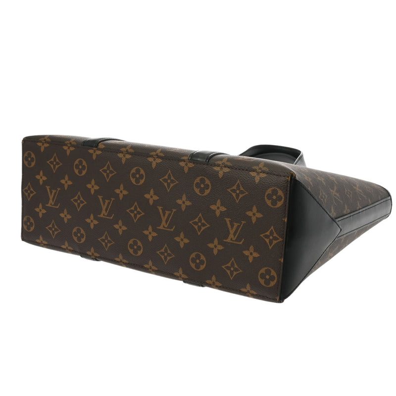 LOUIS VUITTON ルイヴィトン モノグラム マカサー ウィークエンド トートPM 2WAY ブラウン/黒 M45734 メンズ モノグラムマカサー トートバッグ 新同 中古 銀蔵