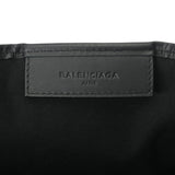 BALENCIAGA バレンシアガ ネイビーカバス M インディゴ/黒 339936 レディース デニム/レザー ハンドバッグ ABランク 中古 銀蔵