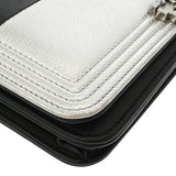 CHANEL シャネル ボーイシャネル チェーンウォレット 19cm 黒/シルバー レディース レザー ショルダーバッグ Aランク 中古 銀蔵