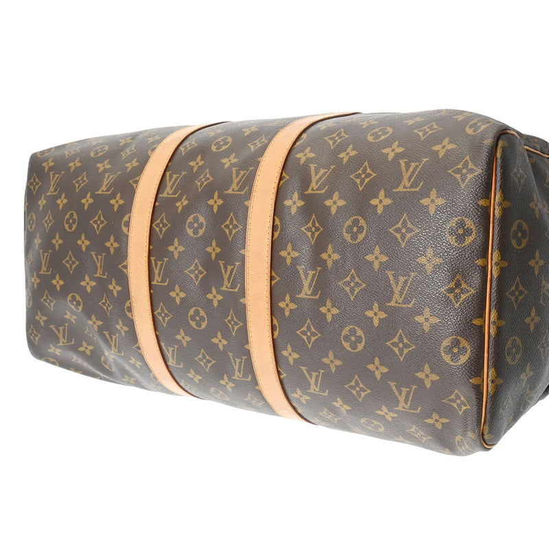 LOUIS VUITTON ルイヴィトン モノグラム キーポル 50 ブラウン M41426 ユニセックス モノグラムキャンバス ボストンバッグ Bランク 中古 銀蔵