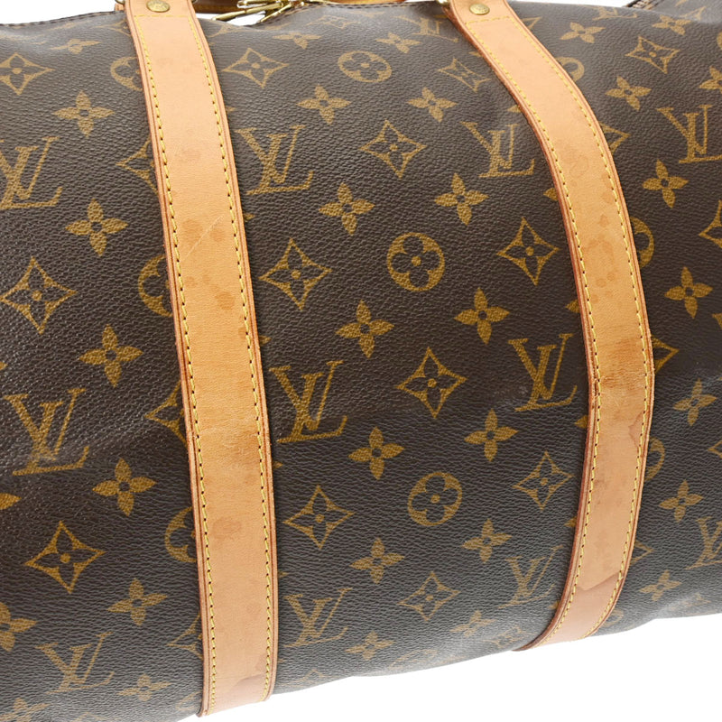 LOUIS VUITTON ルイヴィトン モノグラム キーポル 50 ブラウン M41426 ユニセックス モノグラムキャンバス ボストンバッグ Bランク 中古 銀蔵