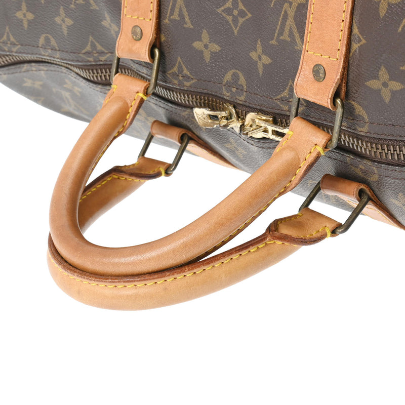 LOUIS VUITTON ルイヴィトン モノグラム キーポル 50 ブラウン M41426 ユニセックス モノグラムキャンバス ボストンバッグ Bランク 中古 銀蔵