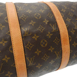 LOUIS VUITTON ルイヴィトン モノグラム キーポル 50 ブラウン M41426 ユニセックス モノグラムキャンバス ボストンバッグ Bランク 中古 銀蔵