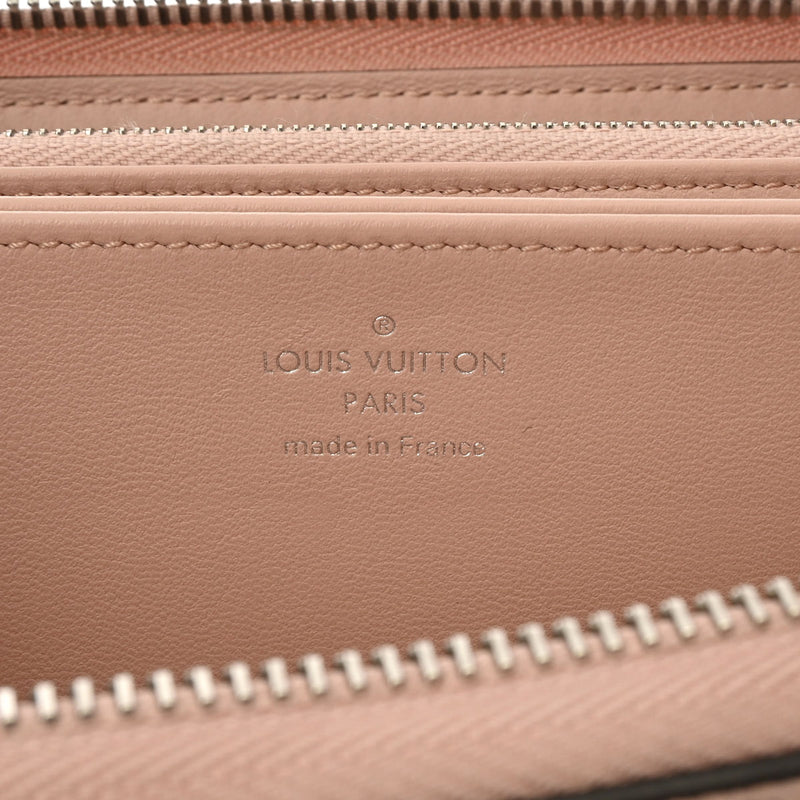 LOUIS VUITTON ルイヴィトン マヒナ ジッピーウォレット ローズジャスミン M82755 レディース レザー 長財布 Aランク 中古 銀蔵