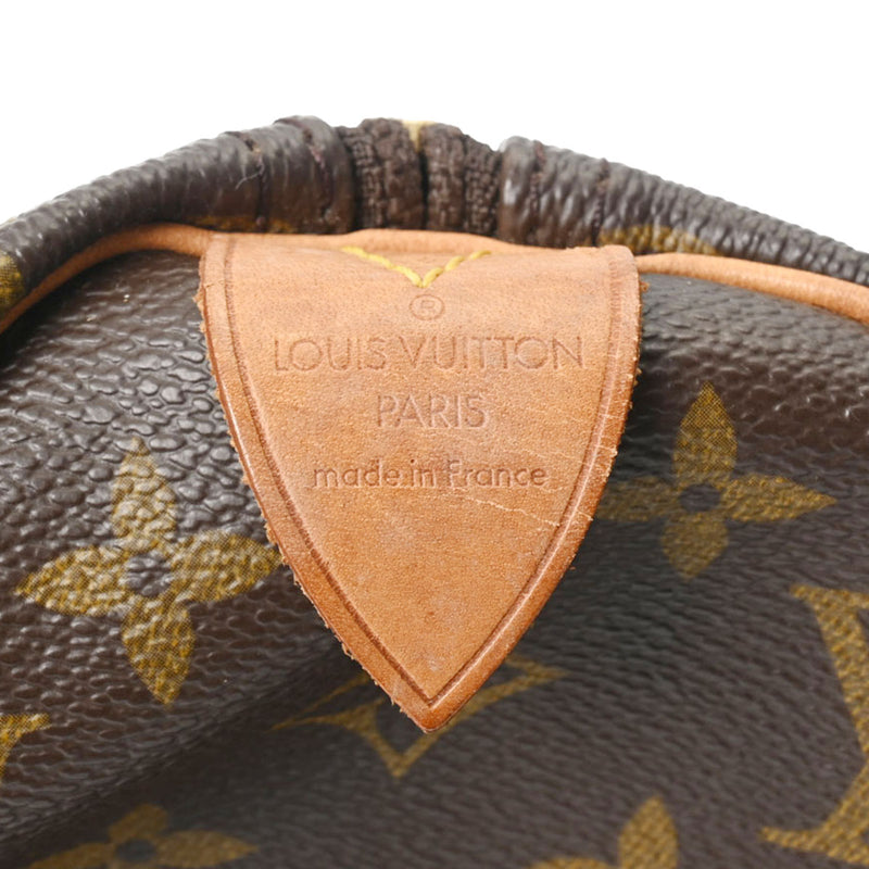 LOUIS VUITTON ルイヴィトン モノグラム キーポル 45 ブラウン M41428 ユニセックス モノグラムキャンバス ボストンバッグ Bランク 中古 銀蔵