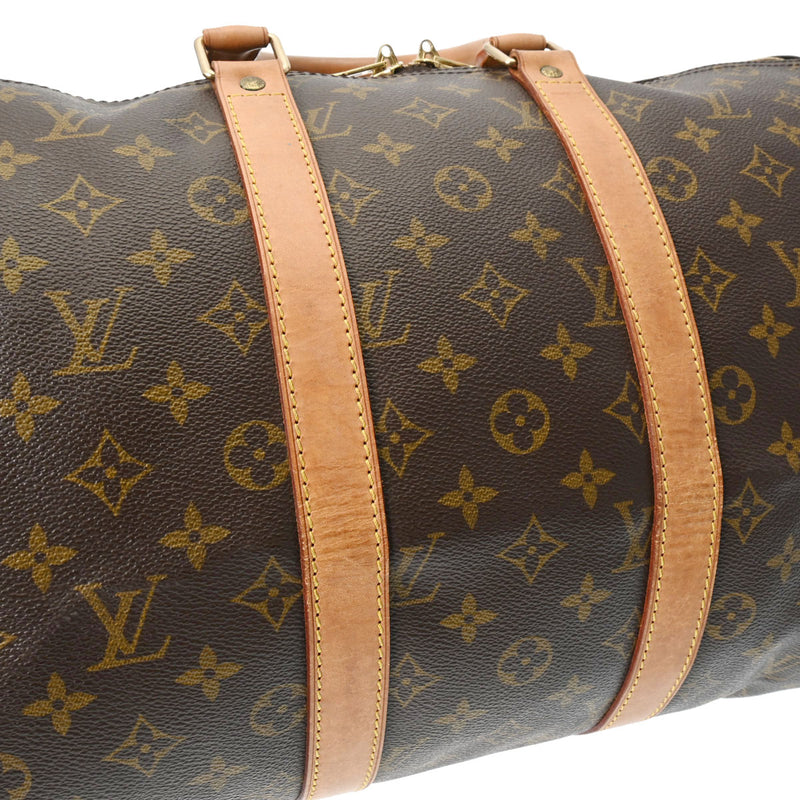 LOUIS VUITTON ルイヴィトン モノグラム キーポル 45 ブラウン M41428 ユニセックス モノグラムキャンバス ボストンバッグ Bランク 中古 銀蔵