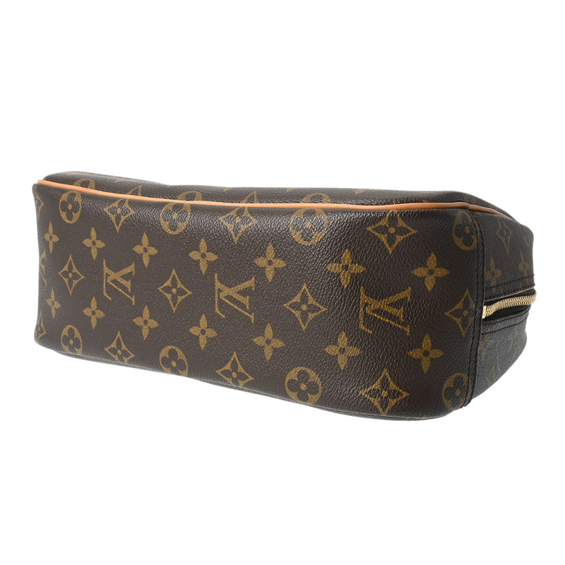 LOUIS VUITTON ルイヴィトン モノグラム トゥルーヴィル ブラウン M42228 ユニセックス モノグラムキャンバス ハンドバッグ ABランク 中古 銀蔵