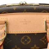 LOUIS VUITTON ルイヴィトン モノグラム トゥルーヴィル ブラウン M42228 ユニセックス モノグラムキャンバス ハンドバッグ ABランク 中古 銀蔵