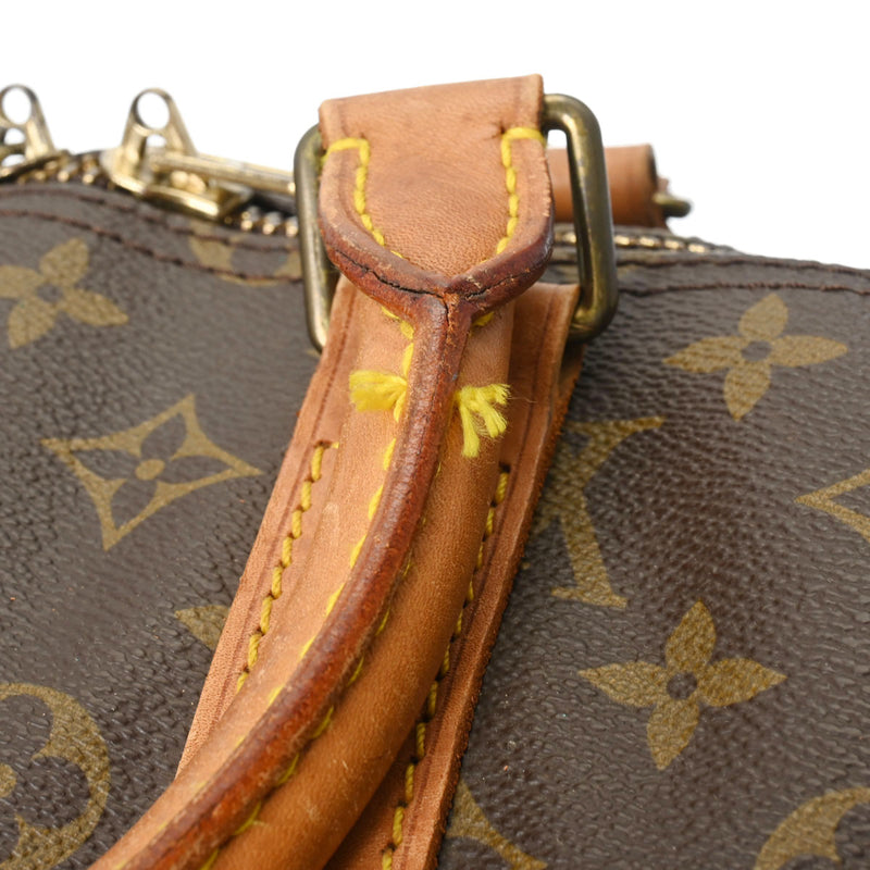 LOUIS VUITTON ルイヴィトン モノグラム キーポル 55 ブラウン M41424 ユニセックス モノグラムキャンバス ボストンバッグ Bランク 中古 銀蔵