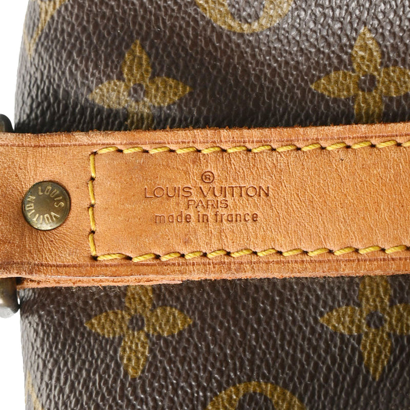 LOUIS VUITTON ルイヴィトン モノグラム キーポル 55 ブラウン M41424 ユニセックス モノグラムキャンバス ボストンバッグ Bランク 中古 銀蔵