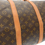 LOUIS VUITTON ルイヴィトン モノグラム キーポル 55 ブラウン M41424 ユニセックス モノグラムキャンバス ボストンバッグ Bランク 中古 銀蔵