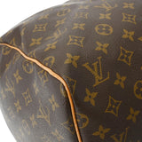 LOUIS VUITTON ルイヴィトン モノグラム キーポル 55 ブラウン M41424 ユニセックス モノグラムキャンバス ボストンバッグ Bランク 中古 銀蔵