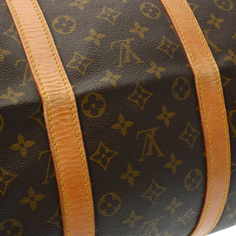 LOUIS VUITTON ルイヴィトン モノグラム キーポル 55 ブラウン M41424 ユニセックス モノグラムキャンバス ボストンバッグ Bランク 中古 銀蔵