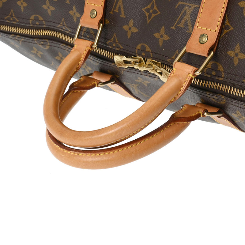 LOUIS VUITTON ルイヴィトン モノグラム キーポル 50 ブラウン M41426 ユニセックス モノグラムキャンバス ボストンバッグ Bランク 中古 銀蔵