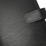 LOUIS VUITTON ルイヴィトン エピ アジェンダ MM ノワール R20202 ユニセックス エピレザー 手帳カバー Aランク 中古 銀蔵