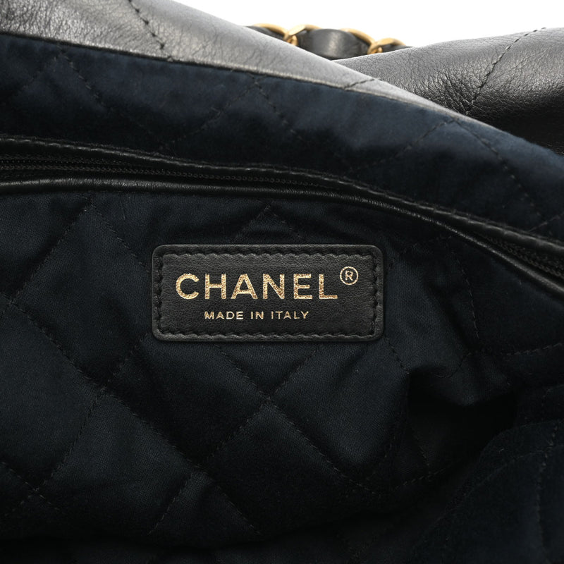 CHANEL シャネル シャネル 22 スモールハンドバッグ シルバーグレー系 ゴールド金具 AS3260 レディース カーフ ハンドバッグ ABランク 中古 銀蔵