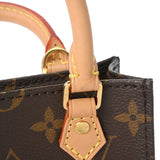 LOUIS VUITTON ルイヴィトン モノグラム プティット サックプラ 旧型 2WAY ブラウン M69442 レディース モノグラムキャンバス ハンドバッグ Aランク 中古 銀蔵