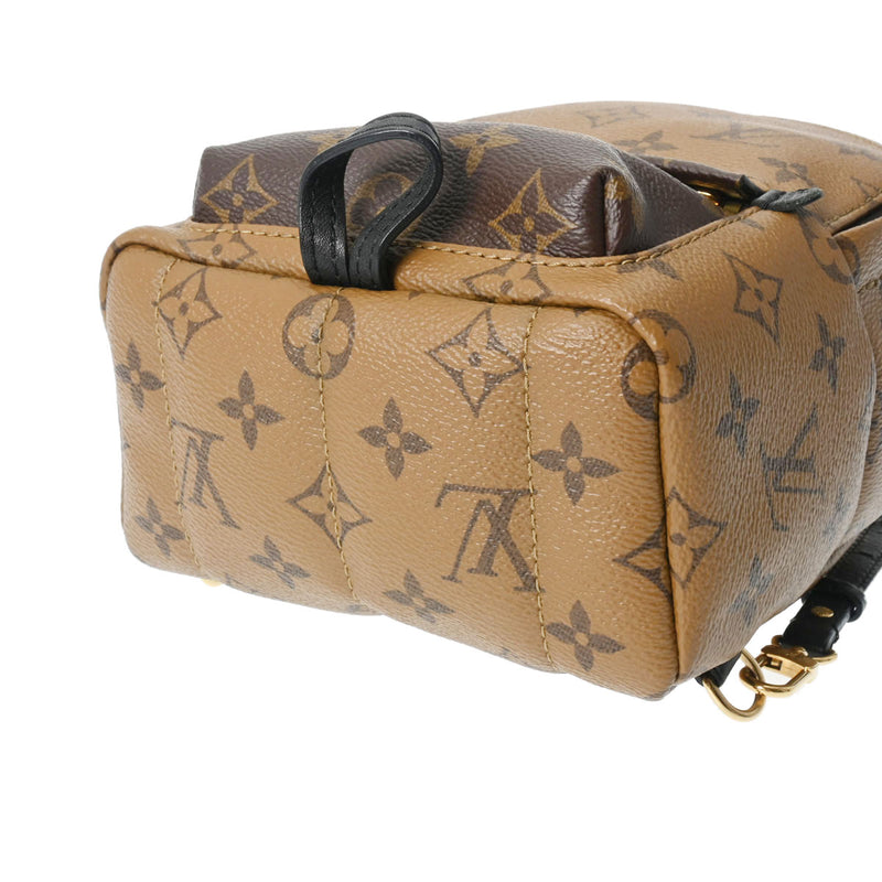 LOUIS VUITTON ルイヴィトン パームスプリングス  バックパックミニ 旧型 ブラウン M42411 レディース モノグラムリバースキャンバス リュック・デイパック Aランク 中古 銀蔵