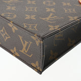 LOUIS VUITTON ルイヴィトン モノグラム プティット サックプラ 2WAY ブラウン M81295 レディース モノグラムキャンバス ハンドバッグ Aランク 中古 銀蔵