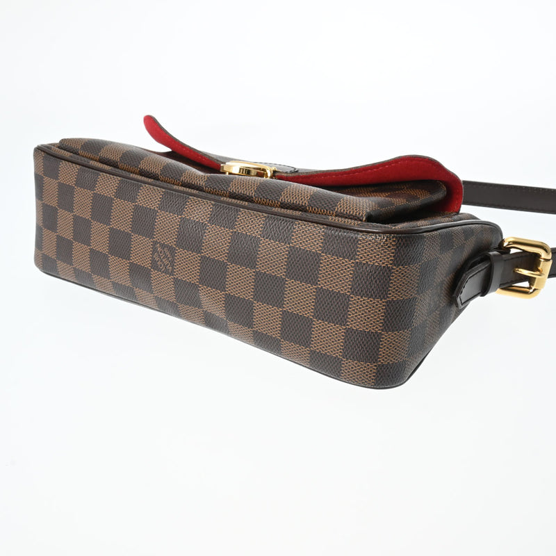 LOUIS VUITTON ルイヴィトン ダミエ ラヴェッロ GM ブラウン N60006 レディース ダミエキャンバス ショルダーバッグ ABランク 中古 銀蔵