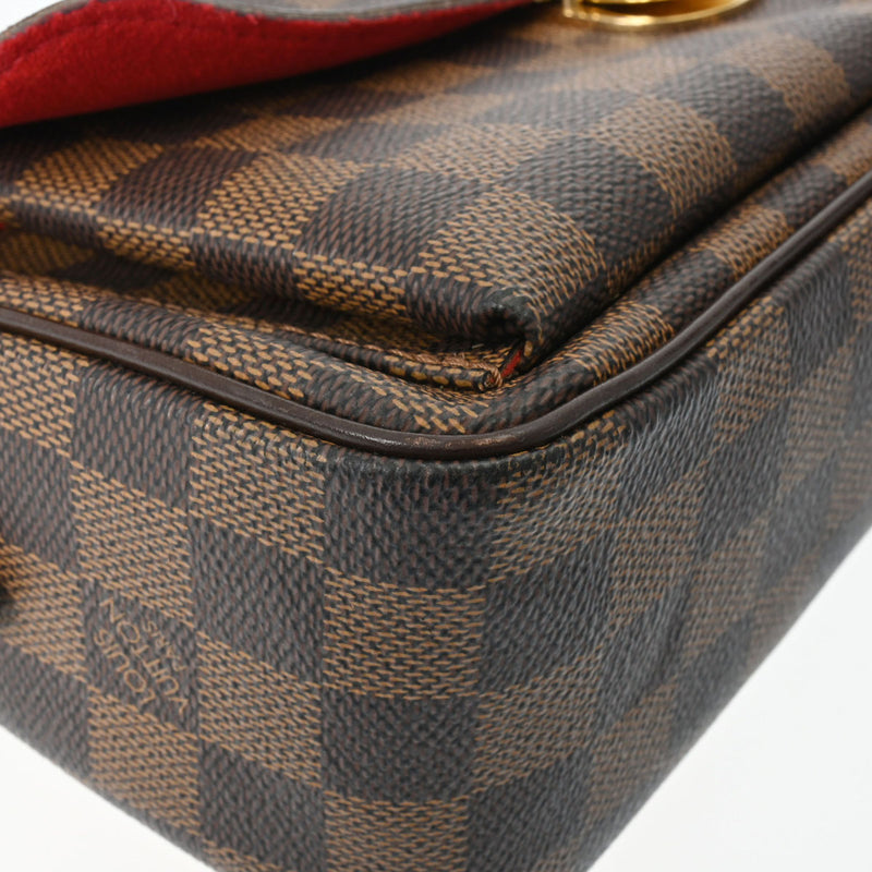 LOUIS VUITTON ルイヴィトン ダミエ ラヴェッロ GM ブラウン N60006 レディース ダミエキャンバス ショルダーバッグ ABランク 中古 銀蔵