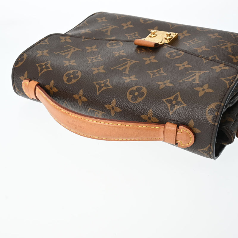 ルイヴィトンポシェットメティス MM 2WAY 14145 ブラウン レディース モノグラムキャンバス ハンドバッグ M44875 LOUIS  VUITTON 中古 – 銀蔵オンライン